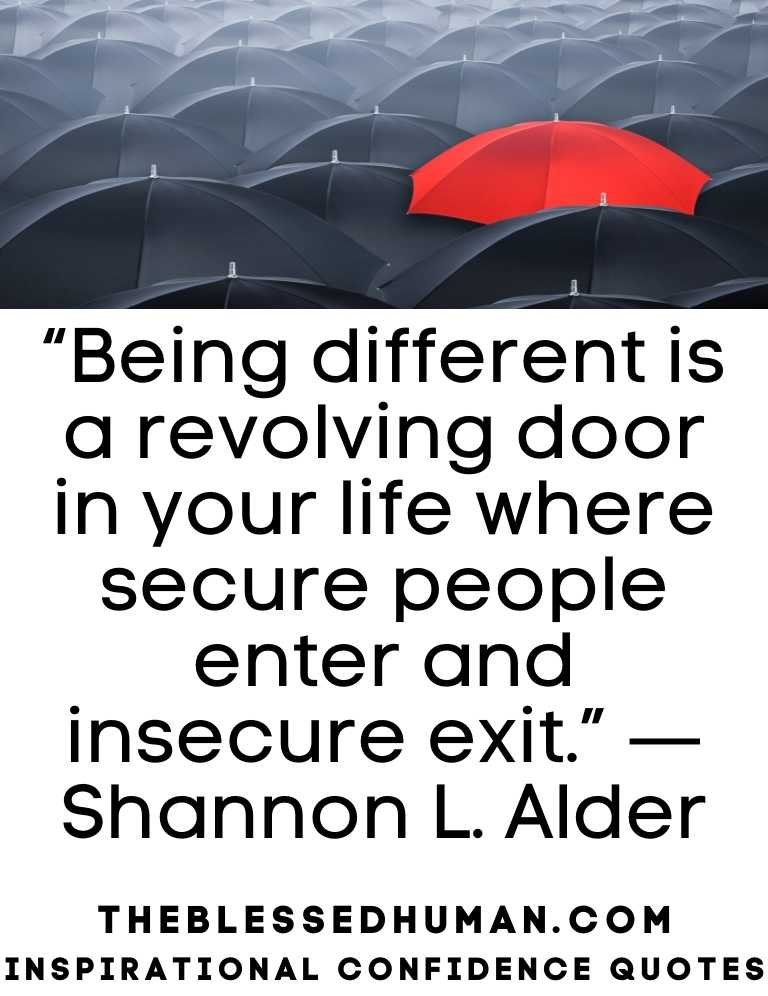 Inspirational Confidence Quote.