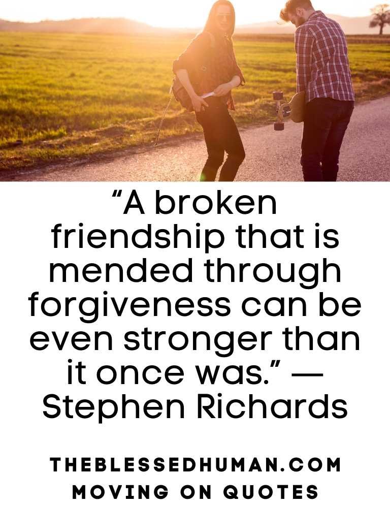 Moving on quote