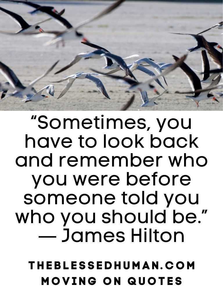 Moving on quote