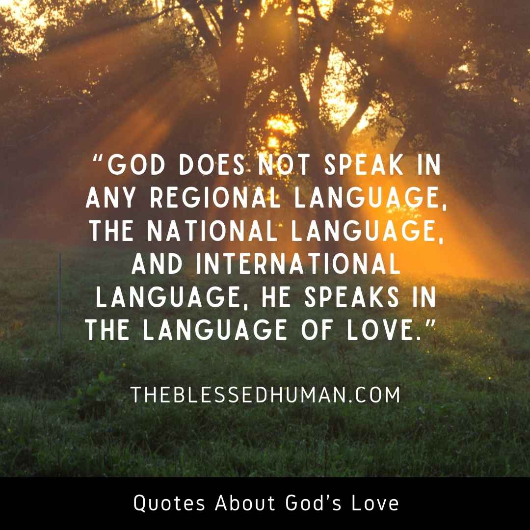 Quotes About God's Love